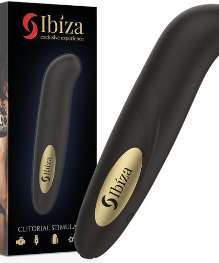 IBIZA - CLIT STIMULATOR USB CHARGER 10 VIBRATION MODES GOLDEN 13 X 2,9 CM IBIZA - CLIT STIMULATOR USB CHARGER 10 VIBRATION MODES GOLDEN 13 X 2,9 CM