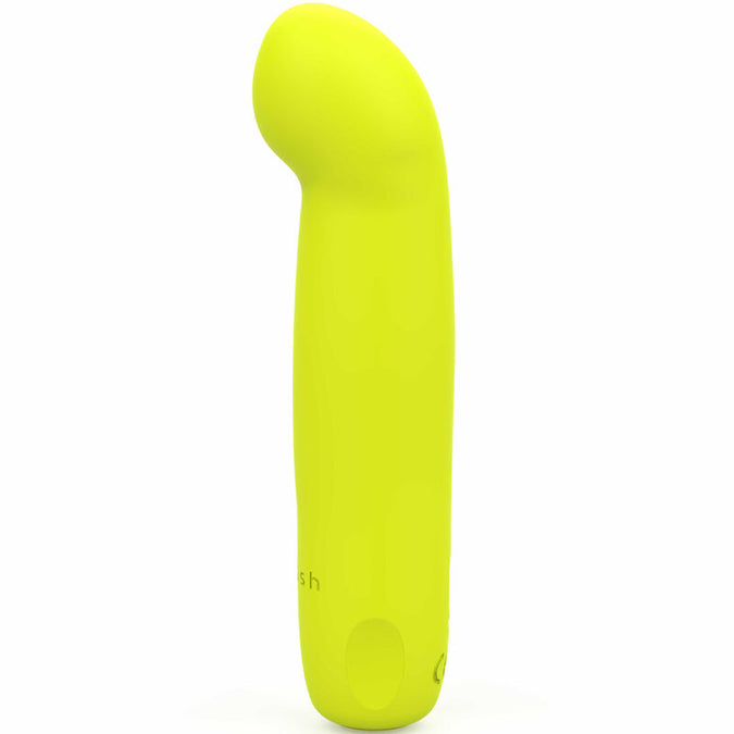 B SWISH - BCUTE CURVE INFINITE KLASSIEKE OPLAADBARE SILICONEN VIBRATOR GEEL