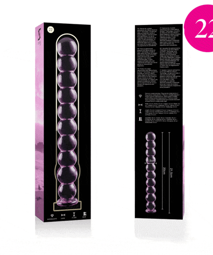 NEBULA SERIES BY IBIZA - MODEL 22 DILDO BOROSILICATE GLASS PINK 21.5 CM -O- 2.5 CM NEBULA SERIES BY IBIZA - MODEL 22 DILDO BOROSILICATE GLASS PINK 21.5 CM -O- 2.5 CM