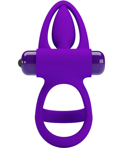 PRETTY LOVE - VIBRATOR RING 10 VIBRATIONS VIOLET SILICONE PRETTY LOVE - VIBRATOR RING 10 VIBRATIONS VIOLET SILICONE