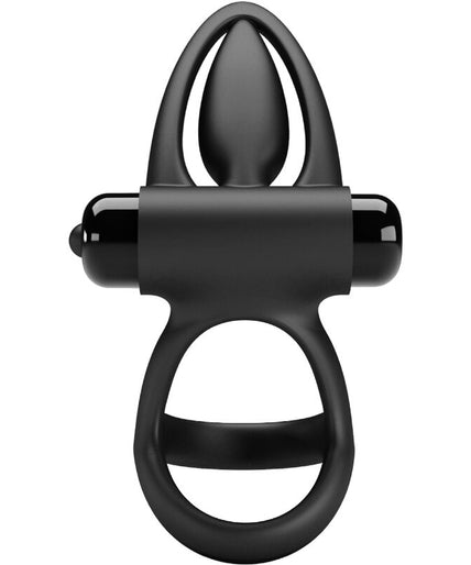PRETTY LOVE - VIBRATING RING 10 VIBRATIONS BLACK SILICONE PRETTY LOVE - VIBRATING RING 10 VIBRATIONS BLACK SILICONE