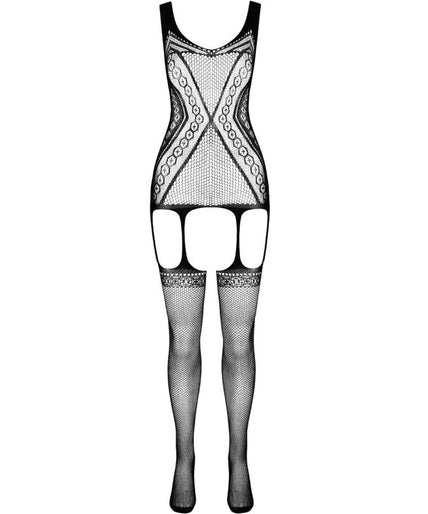PASSION - ECO COLLECTIE BODYSTOCKING ECO BS007 ZWART PASSION - ECO COLLECTIE BODYSTOCKING ECO BS007 ZWART