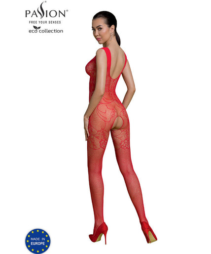 PASSION - ECO COLLECTION BODYSTOCKING ECO BS012 ROOD PASSION - ECO COLLECTION BODYSTOCKING ECO BS012 ROOD
