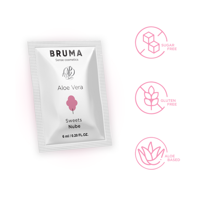 BRUMA - ALOE VERA GLIJMIDDEL MET SNOEPSMAAK 6 ML