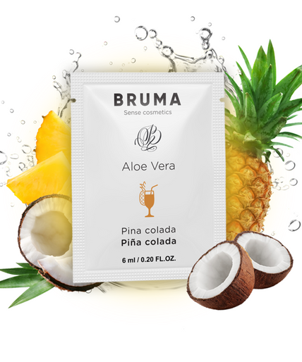 BRUMA - ALOE VERA SLIDING GEL PINA COLADA FLAVOR 6 ML BRUMA - ALOE VERA SLIDING GEL PINA COLADA FLAVOR 6 ML