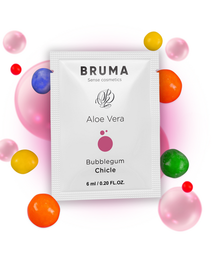 BRUMA - ALOE VERA SLIDING GEL BUBBLEGUM FLAVOR 6 ML BRUMA - ALOE VERA SLIDING GEL BUBBLEGUM FLAVOR 6 ML