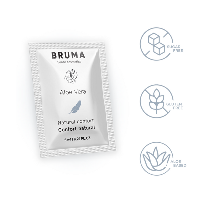 BRUMA - ALOË VERA GLIJGEL NATUURLIJK COMFORT 6 ML