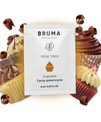 BRUMA - ALOE VERA SLIDING GEL CUPCAKE FLAVOR 6 ML BRUMA - ALOE VERA SLIDING GEL CUPCAKE FLAVOR 6 ML