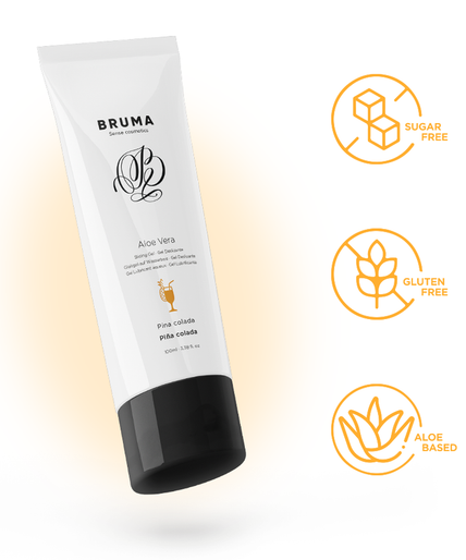BRUMA - ALOË VERA GLIJGEL PINA COLADA SMAAK 100 ML BRUMA - ALOË VERA GLIJGEL PINA COLADA SMAAK 100 ML