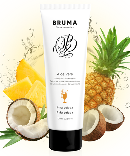 BRUMA - ALOË VERA GLIJGEL PINA COLADA SMAAK 100 ML BRUMA - ALOË VERA GLIJGEL PINA COLADA SMAAK 100 ML