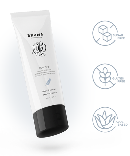 BRUMA - ALOE VERA GLIJGEL NATUURLIJK COMFORT 100 ML BRUMA - ALOE VERA GLIJGEL NATUURLIJK COMFORT 100 ML