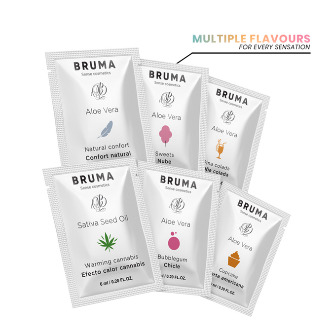 BRUMA - SATIVA ZAADOLIE GLIJGEL VERWARMEND CANNABIS SMAAK 6 ML