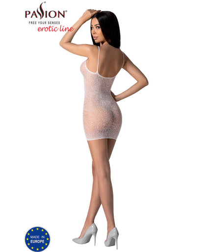 PASSION - BS096 WHITE BODYSTOCKING ONE SIZE PASSION - BS096 WHITE BODYSTOCKING ONE SIZE