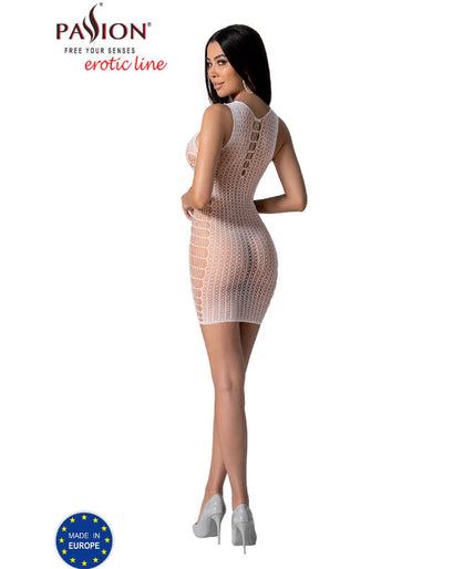 PASSION - BS097 WHITE BODYSTOCKING ONE SIZE PASSION - BS097 WHITE BODYSTOCKING ONE SIZE
