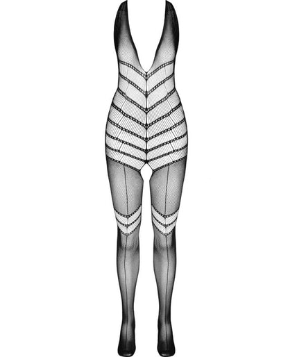 PASSION - BS100 BODYSTOCKING ZWART EEN MAAT PASSION - BS100 BODYSTOCKING ZWART EEN MAAT