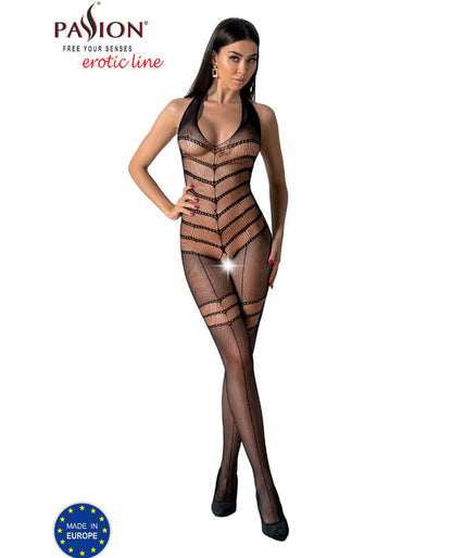 PASSION - BS100 BODYSTOCKING ZWART EEN MAAT PASSION - BS100 BODYSTOCKING ZWART EEN MAAT