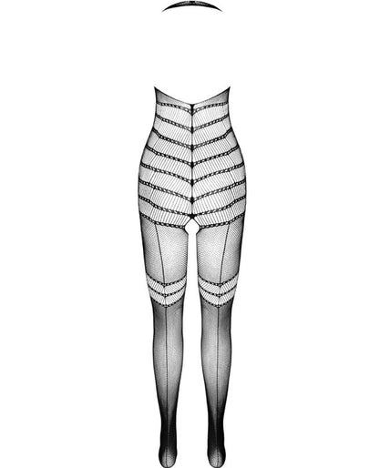 PASSION - BS100 BODYSTOCKING ZWART EEN MAAT PASSION - BS100 BODYSTOCKING ZWART EEN MAAT