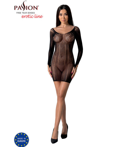 PASSION - BS101 BODYSTOCKING ZWART EEN MAAT PASSION - BS101 BODYSTOCKING ZWART EEN MAAT