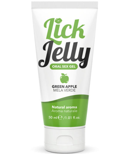 INTIMATELINE - LICK JELLY GREEN APPLE GLIJMIDDEL 50 ML INTIMATELINE - LICK JELLY GREEN APPLE GLIJMIDDEL 50 ML