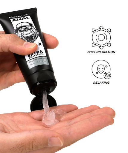 BLACK HOLE - ANAL DILATATIEGEL OP WATERBASIS 70 ML BLACK HOLE - ANAL DILATATIEGEL OP WATERBASIS 70 ML
