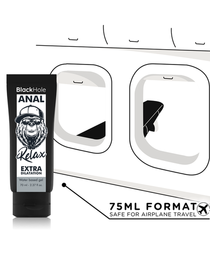 BLACK HOLE - ANAL DILATATIEGEL OP WATERBASIS 70 ML BLACK HOLE - ANAL DILATATIEGEL OP WATERBASIS 70 ML