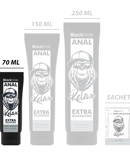 BLACK HOLE - ANAL DILATATIEGEL OP WATERBASIS 70 ML BLACK HOLE - ANAL DILATATIEGEL OP WATERBASIS 70 ML