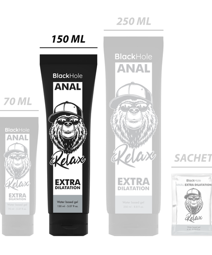 BLACK HOLE - WATERBASIS GEL ANALE DILATATIE 150 ML BLACK HOLE - WATERBASIS GEL ANALE DILATATIE 150 ML