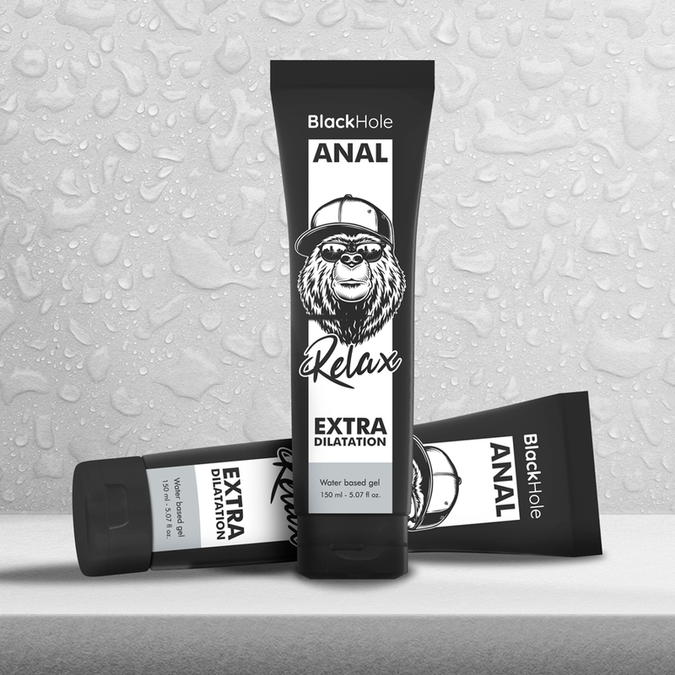 BLACK HOLE - WATERBASIS GEL ANALE DILATATIE 150 ML