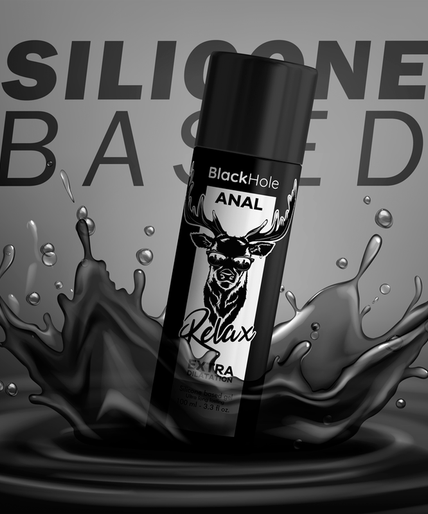 BLACK HOLE - GEL SILICONE BASE ANAL DILATION 100 ML BLACK HOLE - GEL SILICONE BASE ANAL DILATION 100 ML