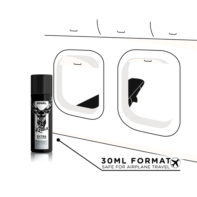 BLACK HOLE - GEL OP SILICONENBASIS ANALE VERWIJDING 30 ML
