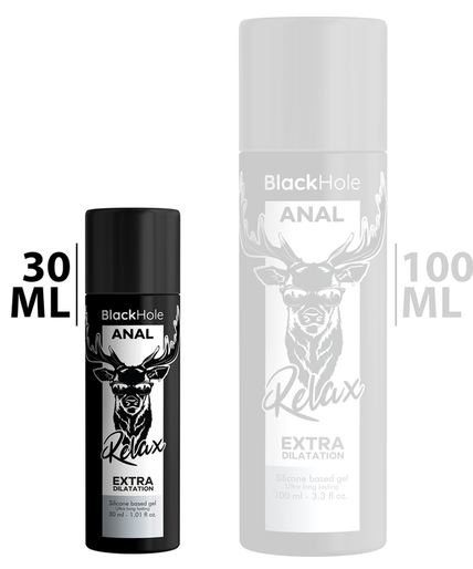 BLACK HOLE - GEL SILICONE BASE ANAL DILATION 30 ML BLACK HOLE - GEL SILICONE BASE ANAL DILATION 30 ML
