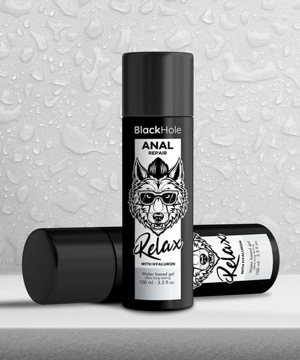 BLACK HOLE - ANAL REPAIR WATER BASED RELAX WITH HYALURON 100 ML BLACK HOLE - ANAL REPAIR WATER BASED RELAX WITH HYALURON 100 ML