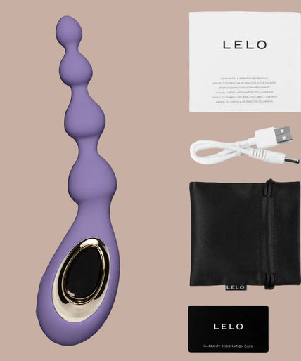 LELO – SORAYA BEADS – Violet Dusk - door Pleasurements LELO – SORAYA BEADS – Violet Dusk - door Pleasurements