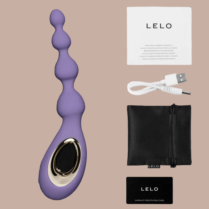 LELO – SORAYA BEADS – Violet Dusk - by Pleasurements