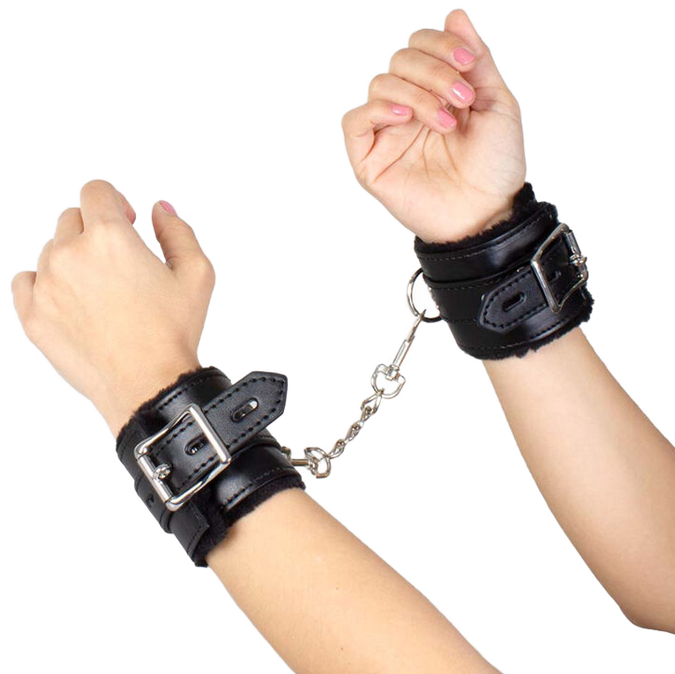 Secretplay – Black Bondage Handcuffs Bdsm Collection
