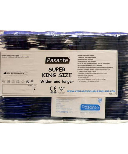 Pasante – Condoms Size Super King Bag 144 Units Pasante – Condoms Size Super King Bag 144 Units