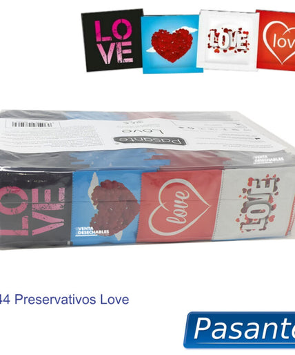 PASANTE - CONDOMS LOVE BAG 144 UNITS PASANTE - CONDOMS LOVE BAG 144 UNITS