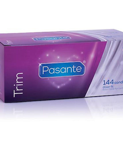 PASANTE - CONDOMS TRIM CLOSER FIT CAJA 144 UNITS PASANTE - CONDOMS TRIM CLOSER FIT CAJA 144 UNITS