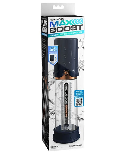 PUMP WORX - MAX BOOST BLUE PUMP WORX - MAX BOOST BLUE