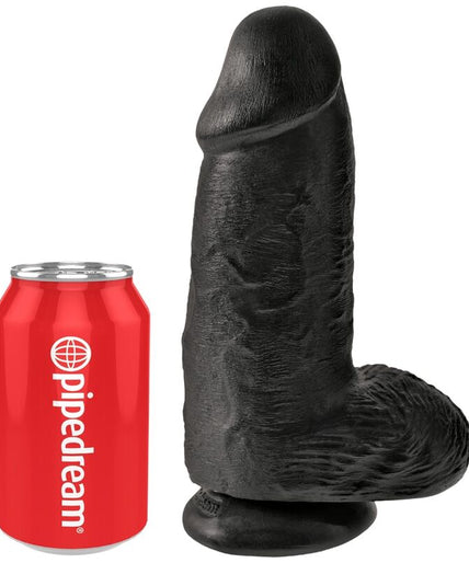 KING COCK - CHUBBY REALISTIC PENIS 23 CM BLACK KING COCK - CHUBBY REALISTIC PENIS 23 CM BLACK