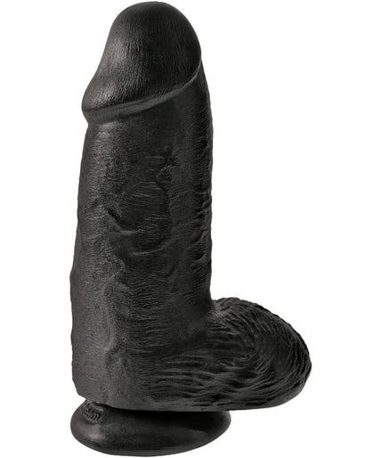 KING COCK - CHUBBY REALISTIC PENIS 23 CM BLACK KING COCK - CHUBBY REALISTIC PENIS 23 CM BLACK