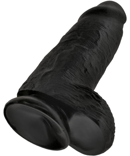 KING COCK - CHUBBY REALISTIC PENIS 23 CM BLACK KING COCK - CHUBBY REALISTIC PENIS 23 CM BLACK