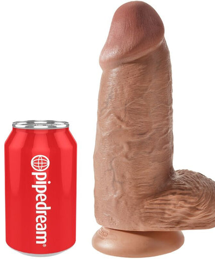 KING COCK - CHUBBY REALISTIC PENIS 23 CM CARAMEL KING COCK - CHUBBY REALISTIC PENIS 23 CM CARAMEL