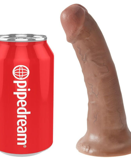KING COCK - REALISTIC PENIS 15 CM CARAMEL KING COCK - REALISTIC PENIS 15 CM CARAMEL