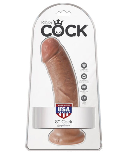KING COCK - REALISTIC PENIS 19.5 CM CARAMEL KING COCK - REALISTIC PENIS 19.5 CM CARAMEL