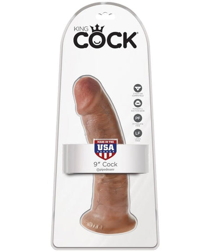 KING COCK - REALISTIC PENIS 21.7 CM CARAMEL KING COCK - REALISTIC PENIS 21.7 CM CARAMEL