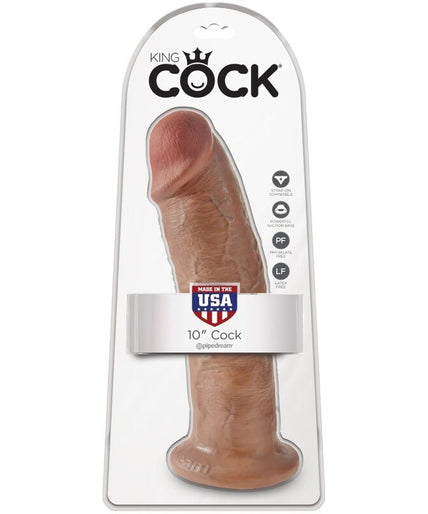 KING COCK - REALISTIC PENIS 24 CM CARAMEL KING COCK - REALISTIC PENIS 24 CM CARAMEL