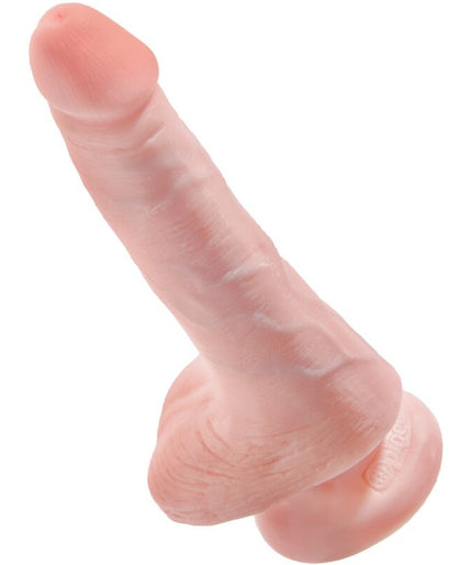 KING COCK - REALISTIC PENIS WITH BALLS 13.5 CM LIGHT KING COCK - REALISTIC PENIS WITH BALLS 13.5 CM LIGHT