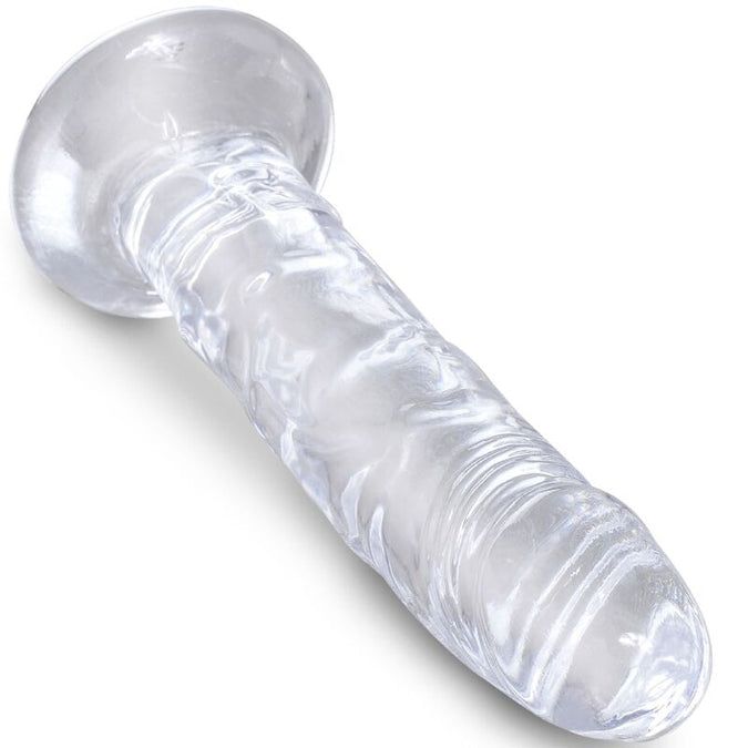 Pleasurements – King Cock – Clear Realistic Penis Transparent 15.5 Cm