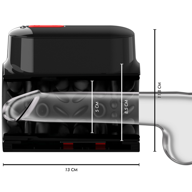 JAMYJOB - VORTEX STOOT- EN 360 GRADEN ROTERENDE TURBO STAND MASTURBATOR